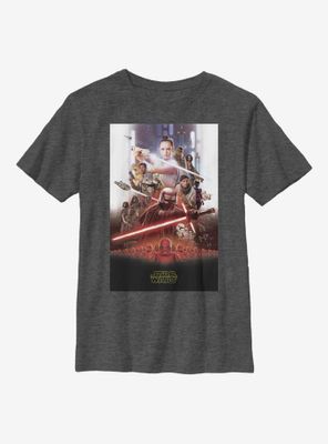 Star Wars Episode IX The Rise Of Skywalker Last Poster Youth T-Shirt