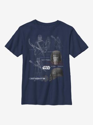 Star Wars Episode IX The Rise Of Skywalker Kylo Ren Maps Youth T-Shirt