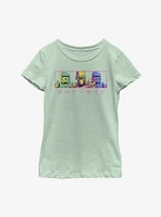 Star Wars Episode IX: The Rise Of Skywalker Line Up Japanese Text Youth Girls T-Shirt