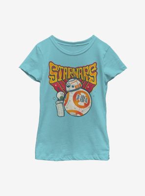 Star Wars Episode IX The Rise Of Skywalker Wobbly Youth Girls T-Shirt