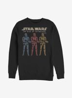 Star Wars Episode IX The Rise Of Skywalker Color Guards Sweatshirt