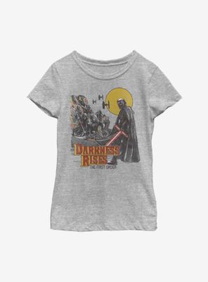 Star Wars Episode IX The Rise Of Skywalker Darkness Rising Youth Girls T-Shirt