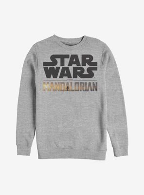 Star Wars The Mandalorian Stacked Logo Sweatshirt