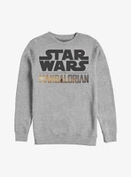 Star Wars The Mandalorian Stacked Logo Sweatshirt