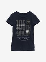 Star Wars Episode IX The Rise Of Skywalker Lead Darkness Youth Girls T-Shirt