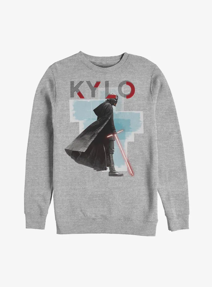 Star Wars Episode IX The Rise Of Skywalker Kylo Red Mask Sweatshirt