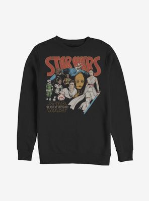 Star Wars Episode IX The Rise Of Skywalker Retro Buddies Sweatshirt