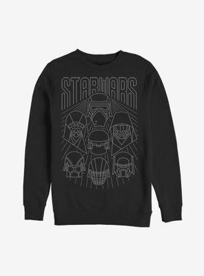 Star Wars Episode IX The Rise Of Skywalker Dark Side Band Sweatshirt