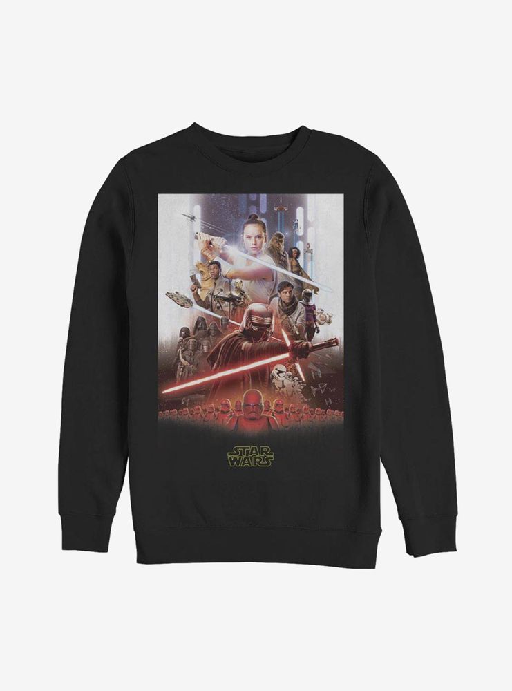 Star Wars Episode IX The Rise Of Skywalker Last Poster Sweatshirt