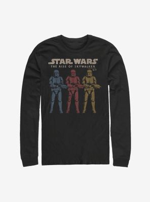 Star Wars Episode IX The Rise Of Skywalker Color Guards Long-Sleeve T-Shirt