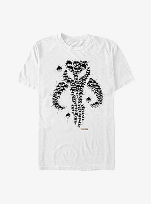Star Wars The Mandalorian Bullet Holes T-Shirt