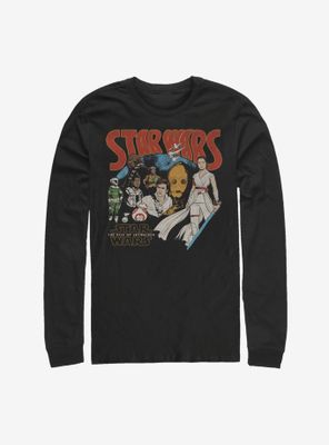 Star Wars Episode IX The Rise Of Skywalker Retro Buddies Long-Sleeve T-Shirt