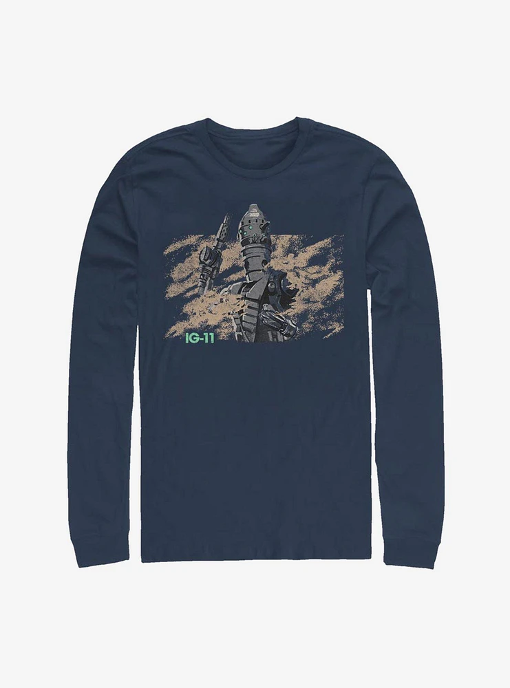 Star Wars The Mandalorian IG-11 Droid Long-Sleeve T-Shirt
