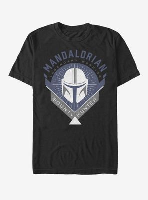 Star Wars The Mandalorian Bounty Hunter Crest T-Shirt