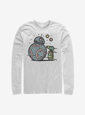 Star Wars Episode IX The Rise Of Skywalker Droid Team Long-Sleeve T-Shirt