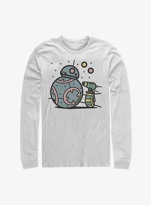 Star Wars Episode IX The Rise Of Skywalker Droid Team Long-Sleeve T-Shirt