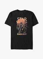 Star Wars The Mandalorian Character Pose T-Shirt