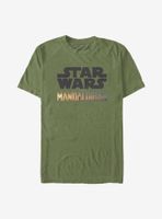 Star Wars The Mandalorian Stacked Logo T-Shirt