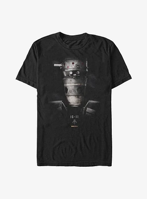 Star Wars The Mandalorian IG Portrait T-Shirt