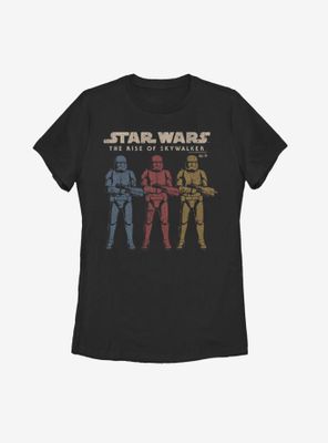 Star Wars Episode IX The Rise Of Skywalker Color Guards Womens T-Shirt