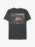 Star Wars Episode IX The Rise Of Skywalker Starfighter Schematic T-Shirt