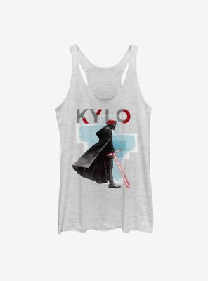 Star Wars Episode IX The Rise Of Skywalker Kylo Red Mask Womens Tank Top