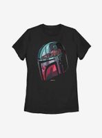 Star Wars The Mandalorian Inside Helmet Womens T-Shirt