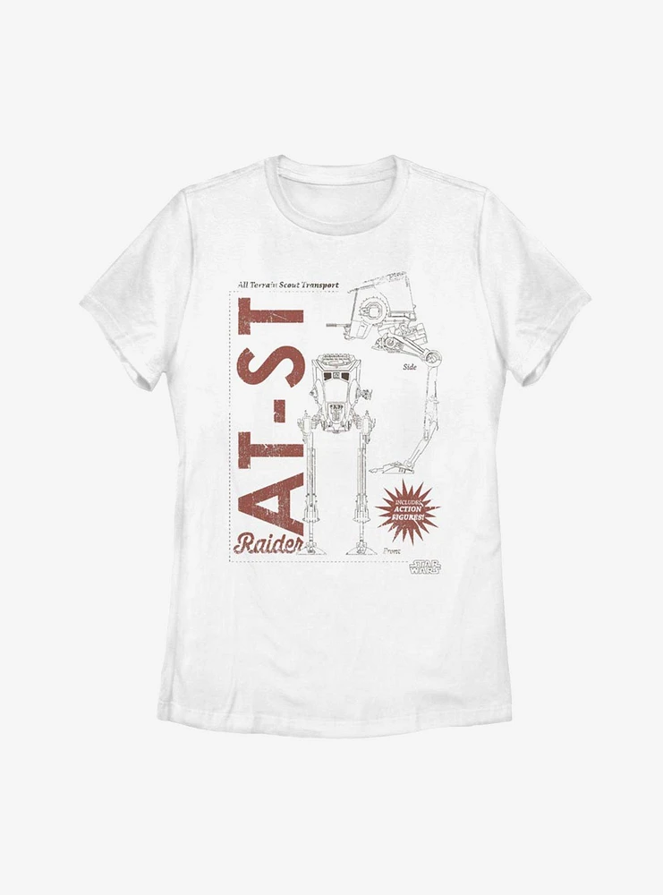 Star Wars The Mandalorian AT-ST Womens T-Shirt