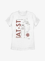 Star Wars The Mandalorian AT-ST Womens T-Shirt