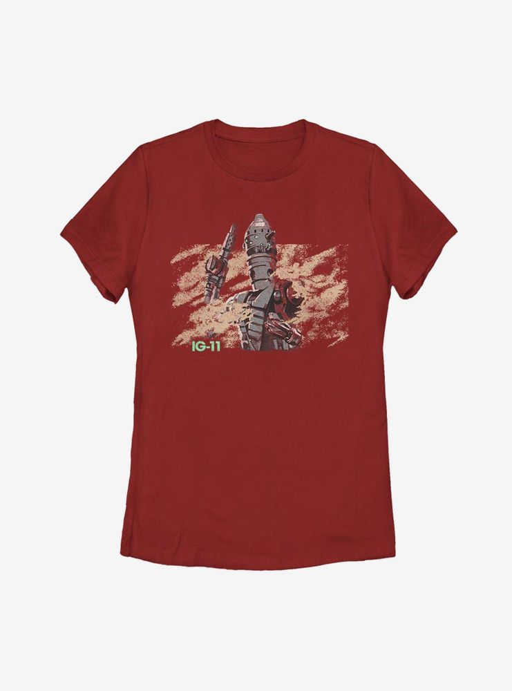 Star Wars The Mandalorian IG-11 Droid Womens T-Shirt