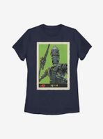 Star Wars The Mandalorian IG-11 Poster Womens T-Shirt