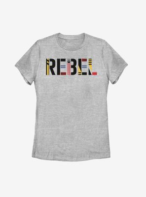 Star Wars Episode IX The Rise Of Skywalker Rebel Simple Womens T-Shirt