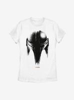 Star Wars The Mandalorian Sketch Helm Womens T-Shirt