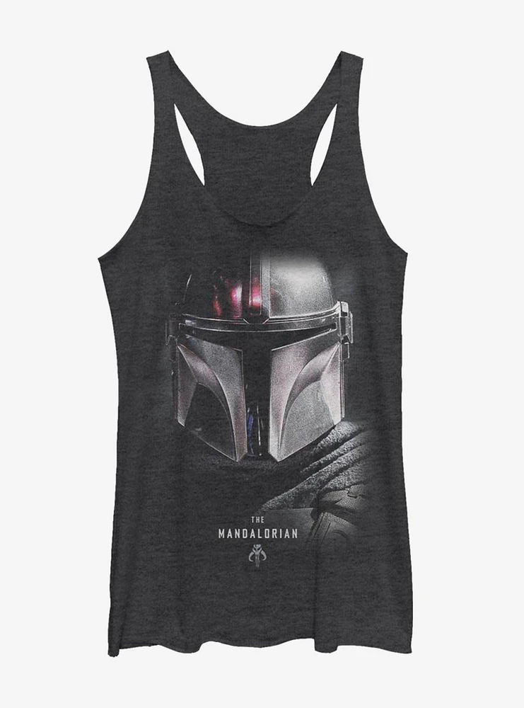 Star Wars The Mandalorian Hero Shot Womens Tank Top