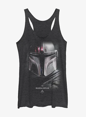 Star Wars The Mandalorian Hero Shot Womens Tank Top