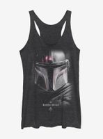 Star Wars The Mandalorian Hero Shot Womens Tank Top