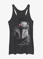 Star Wars The Mandalorian Hero Shot Womens Tank Top