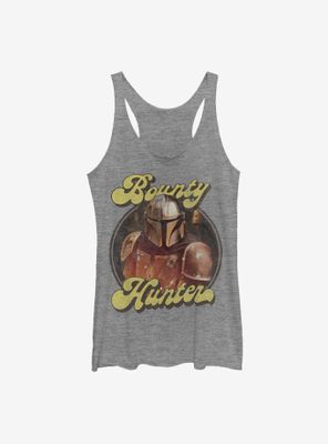 Star Wars The Mandalorian Bounty Retro Womens Tank Top