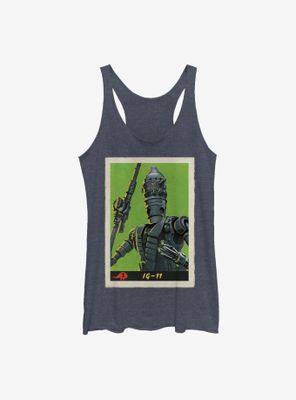 Star Wars The Mandalorian IG-11 Poster Womens Tank Top