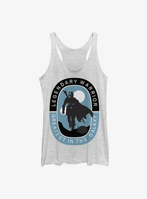 Star Wars The Mandalorian Legendary Warrior Womens Tank Top