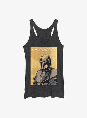 Star Wars The Mandalorian Poster Womens Tank Top
