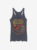 Star Wars Episode IX The Rise Of Skywalker Retro Villains Womens Tank Top