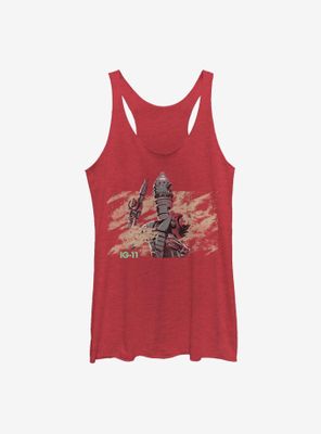 Star Wars The Mandalorian IG-11 Droid Womens Tank Top