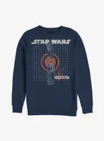 Star Wars Episode IX The Rise Of Skywalker Kyber Crystal Sweatshirt