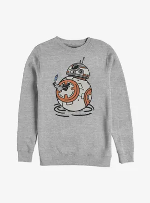 Star Wars Episode IX The Rise Of Skywalker BB Doodles Sweatshirt