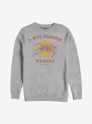 Star Wars Episode IX The Rise Of Skywalker X-Wing Squadron Resistance Sweatshirt