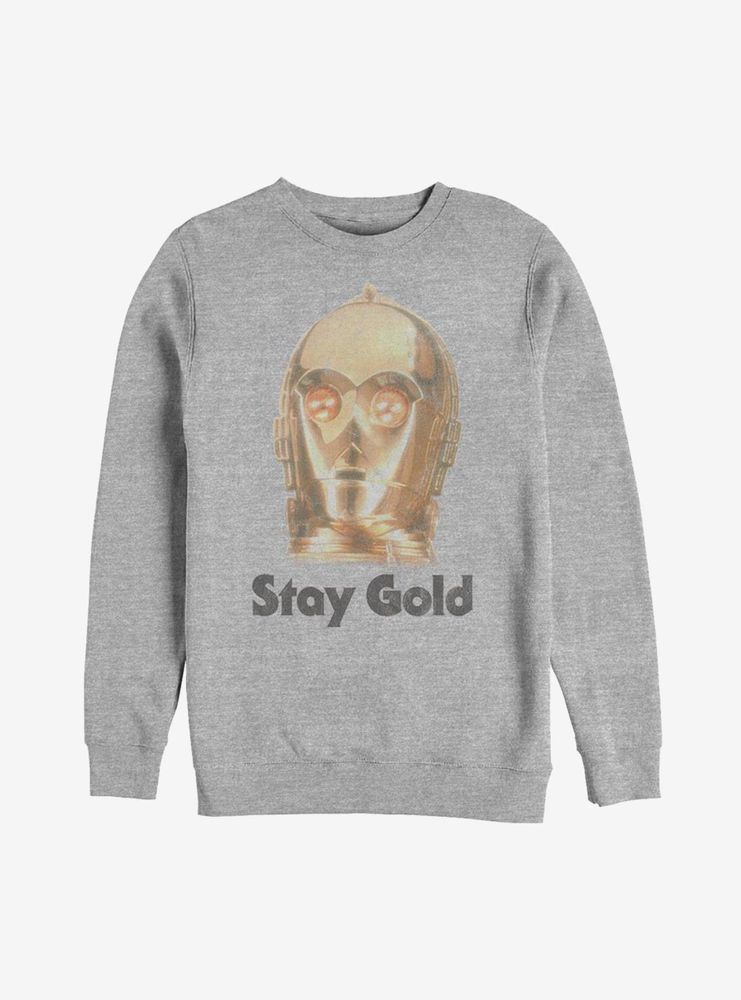 Star Wars Episode IX The Rise Of Skywalker Stay Gold Sweatshirt