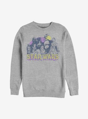 Star Wars Episode IX The Rise Of Skywalker Retro Rebel Sweatshirt