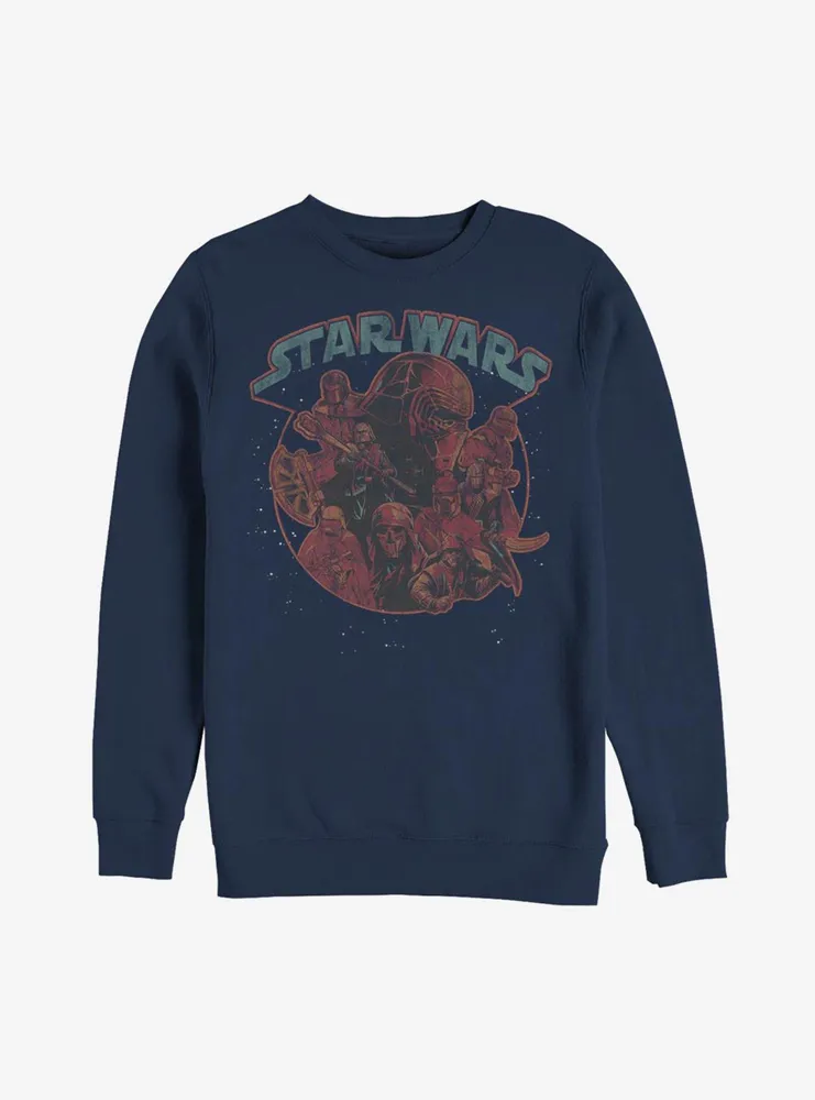 Star Wars Episode IX The Rise Of Skywalker Retro Villains Sweatshirt