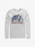 Star Wars Episode IX The Rise Of Skywalker Retro Rebel Long-Sleeve T-Shirt